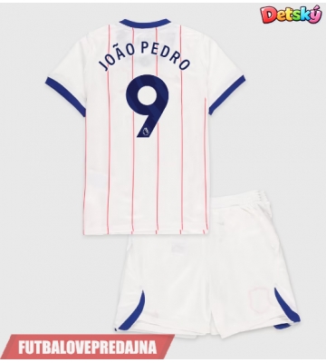 Lacne Dětský Futbalové dres Chelsea Joao Pedro #9 2026-27 Krátky Rukáv - Tretina (+ trenírky)